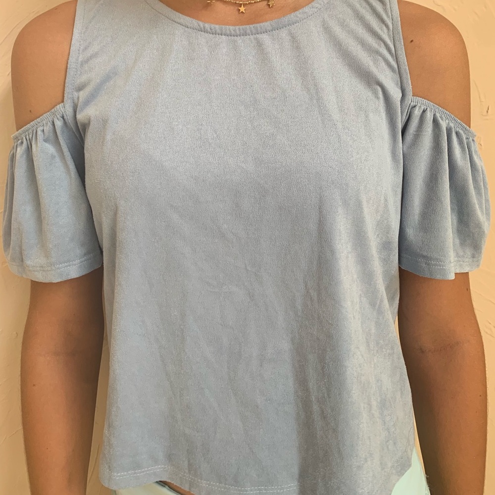 Charlotte Russe blue shirt